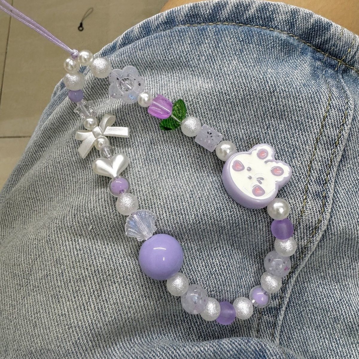 ๐ Playful Pookie Phone Charm โ Trendy Accessory