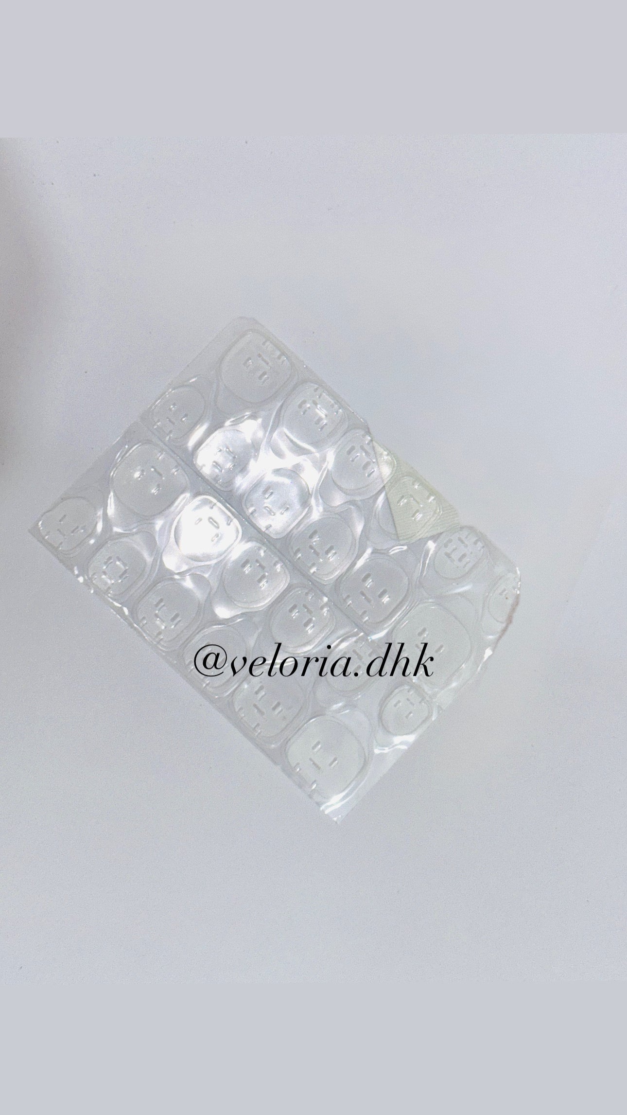 24 Pcs Glue Stickers