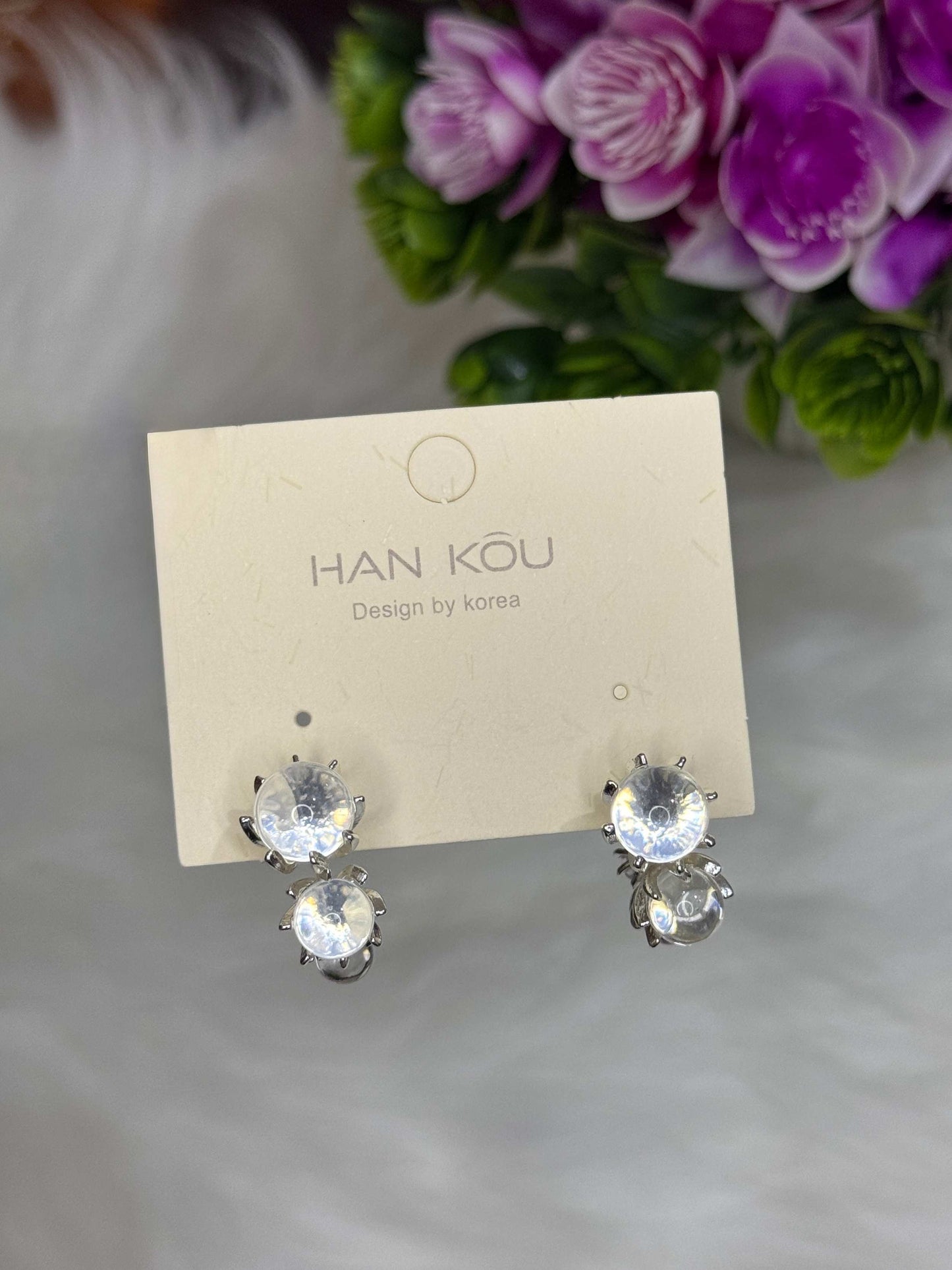 Earring Set 3 ā Crystal Whisper š