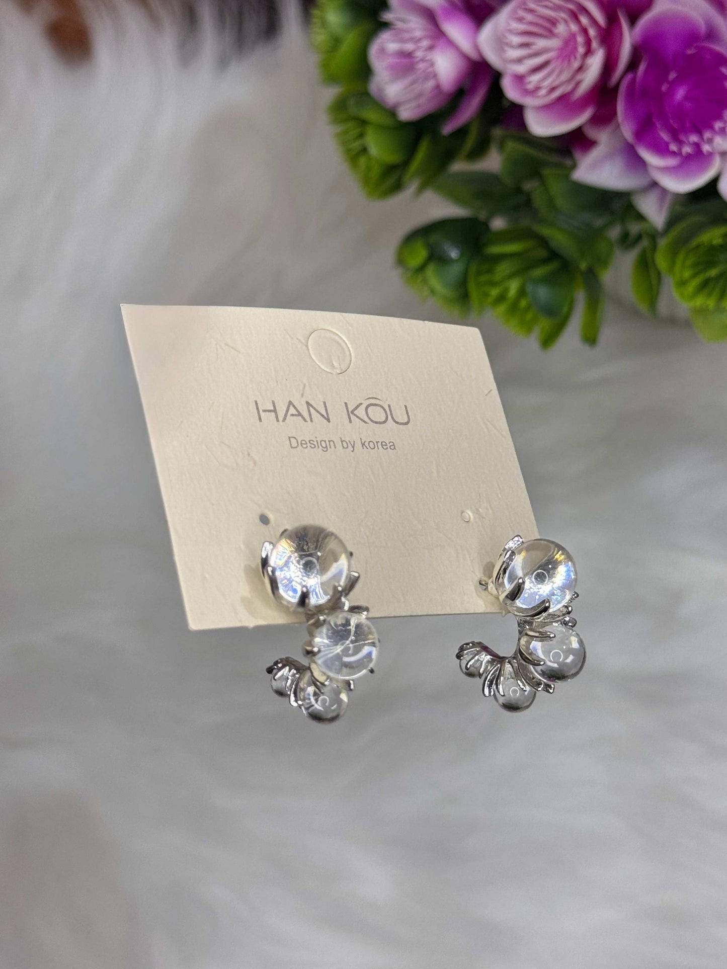 Earring Set 3 – Crystal Whisper 💎