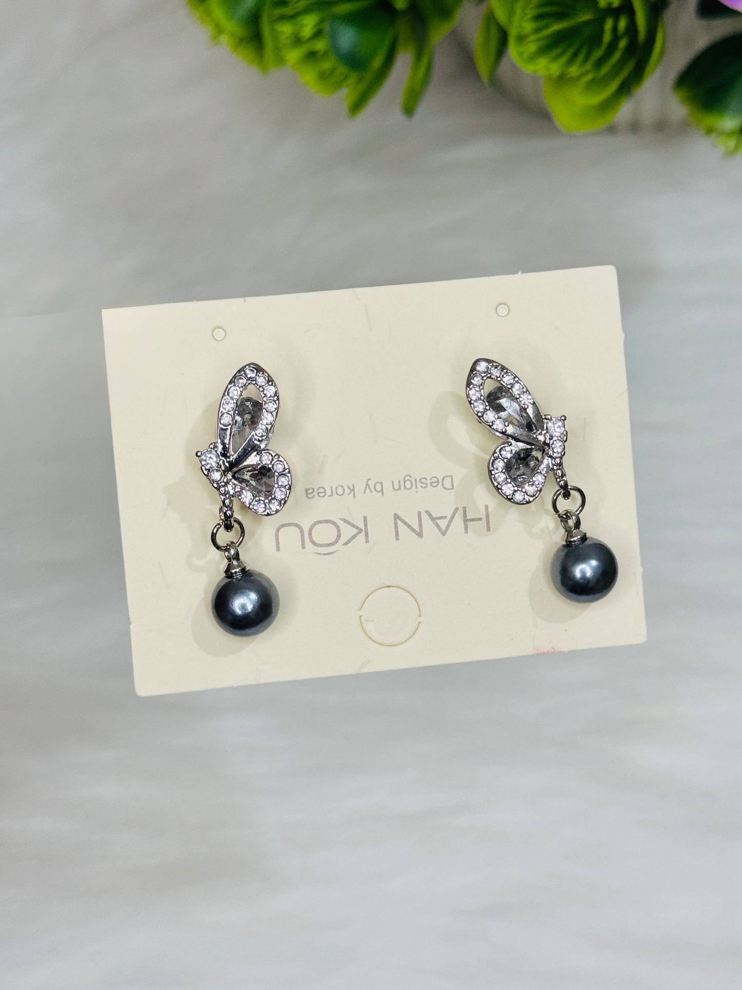 Earring Set 24 - Butterfly Star Dangles ✨