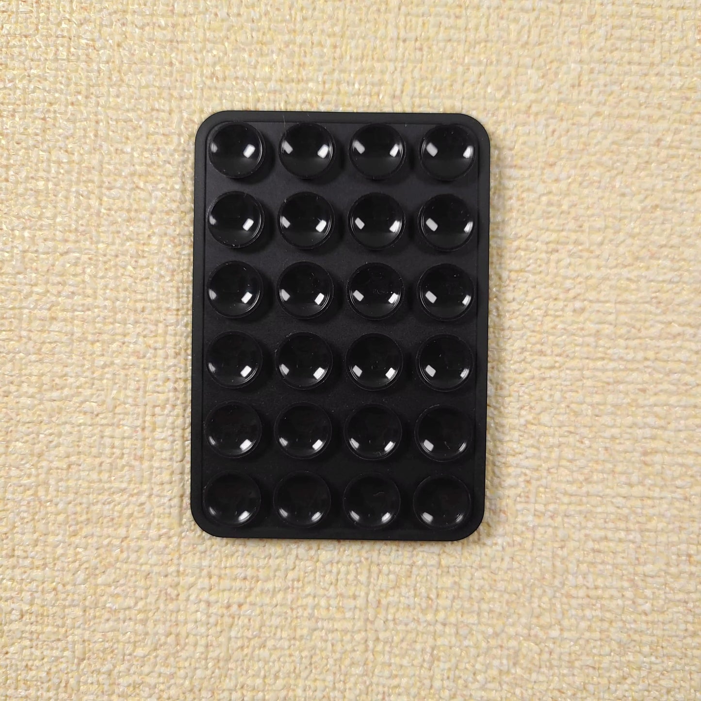 Double-Sided Silicone Suction Phone Holder – Stick, Hold & Glow!