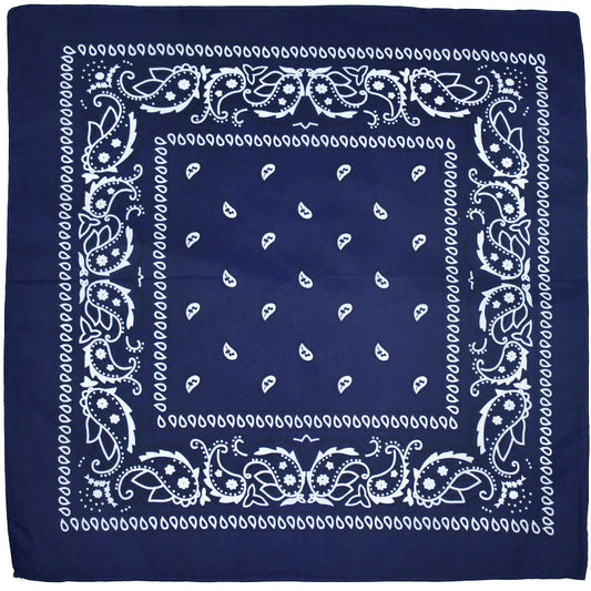 Navy Blue Bandana