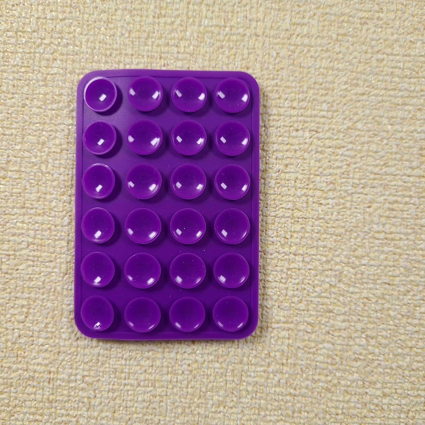 Double-Sided Silicone Suction Phone Holder – Stick, Hold & Glow!