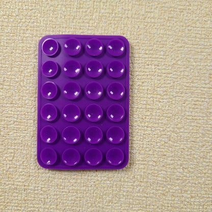 Double-Sided Silicone Suction Phone Holder – Stick, Hold & Glow!