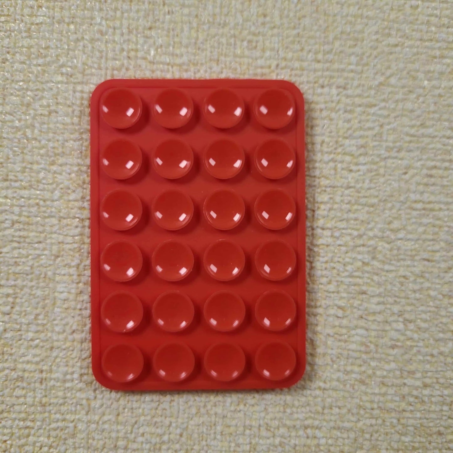 Double-Sided Silicone Suction Phone Holder – Stick, Hold & Glow!