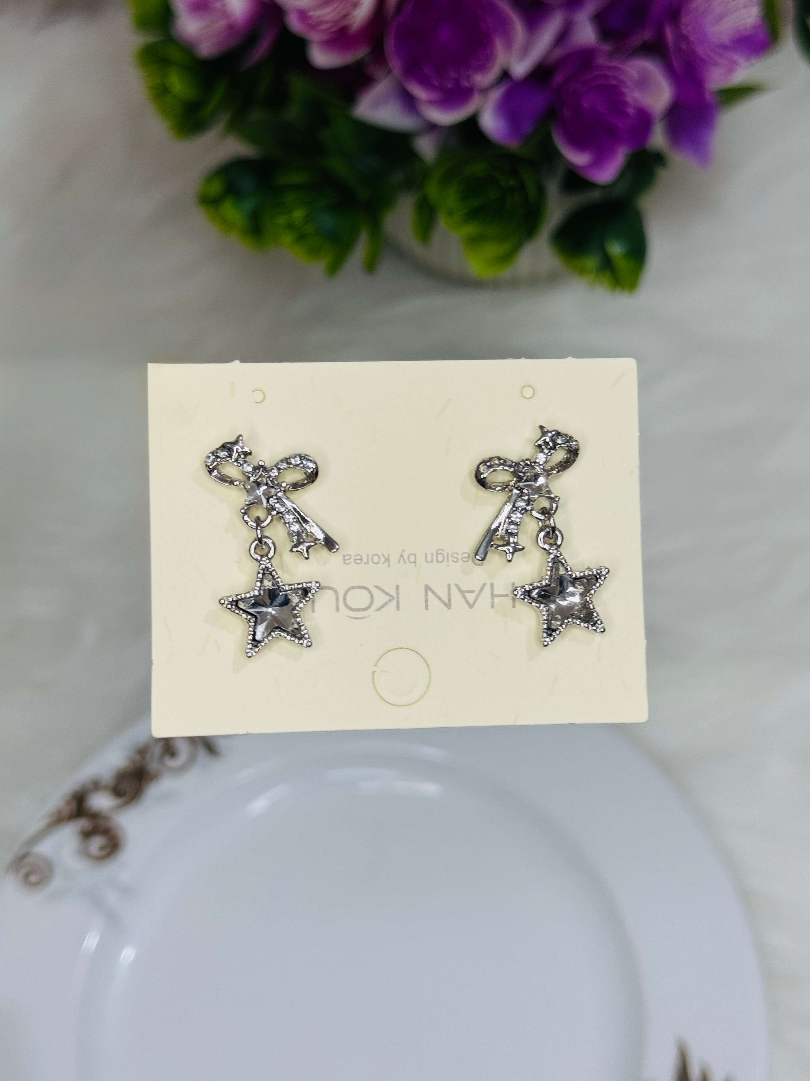 Earring Set 10 – Shimmer Star ⭐