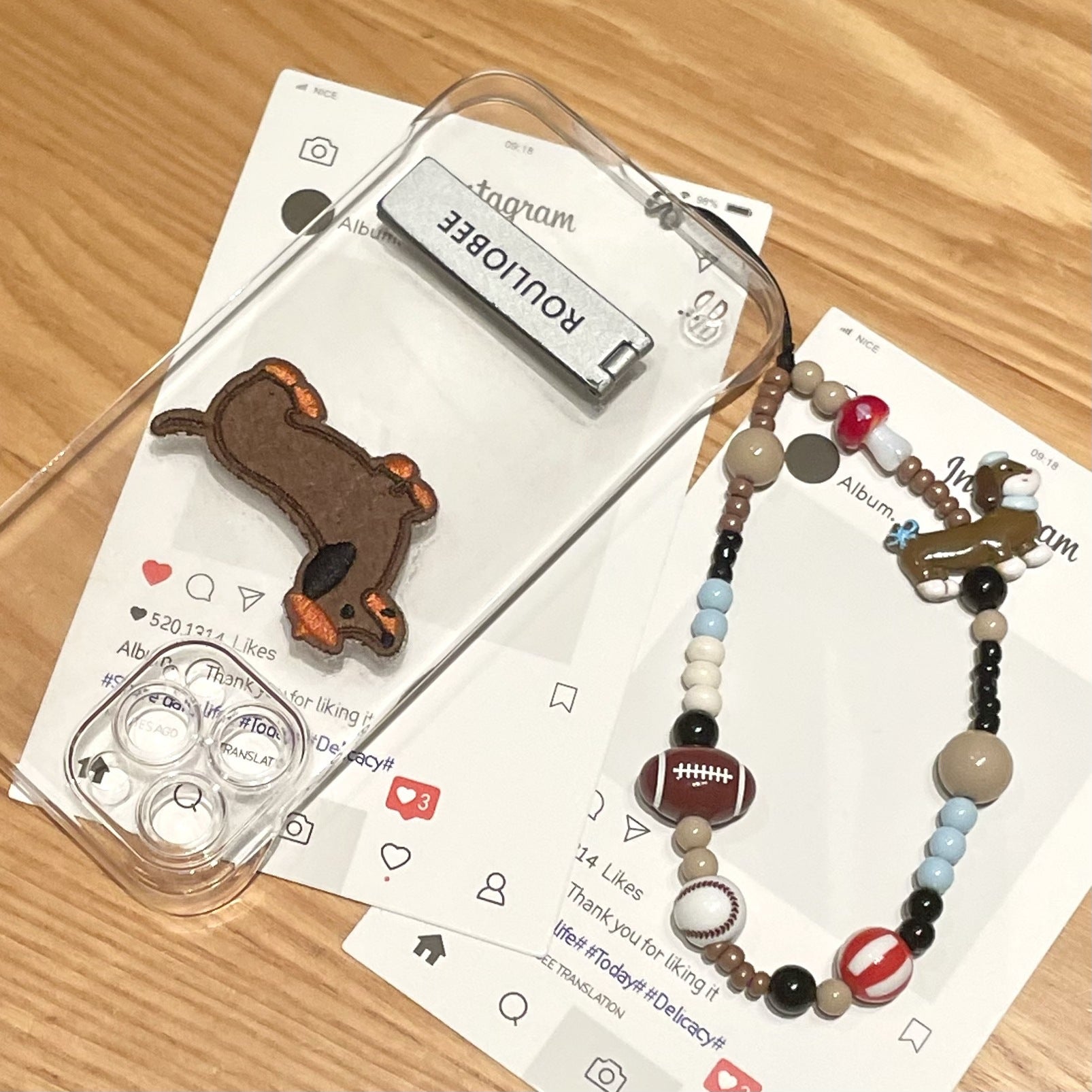 🏈 Gameday Grunge Phone Charm 🏈